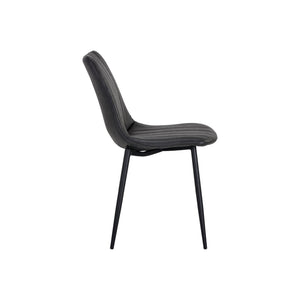 Drew Dining Chair - Black - Bravo Portabella