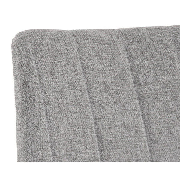 Drew Dining Chair - Black - Light Grey