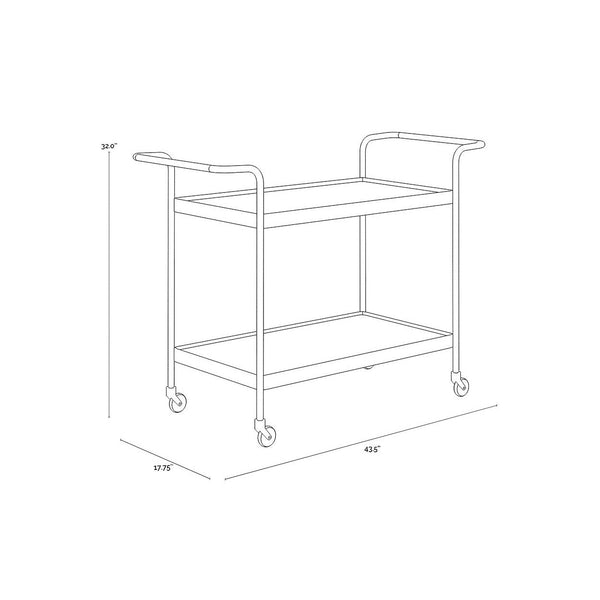 Durva Bar Cart