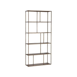 Eiffel Bookcase Large - Antique Brass
