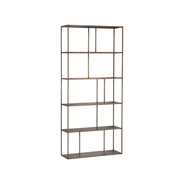 Eiffel Bookcase Large - Antique Brass
