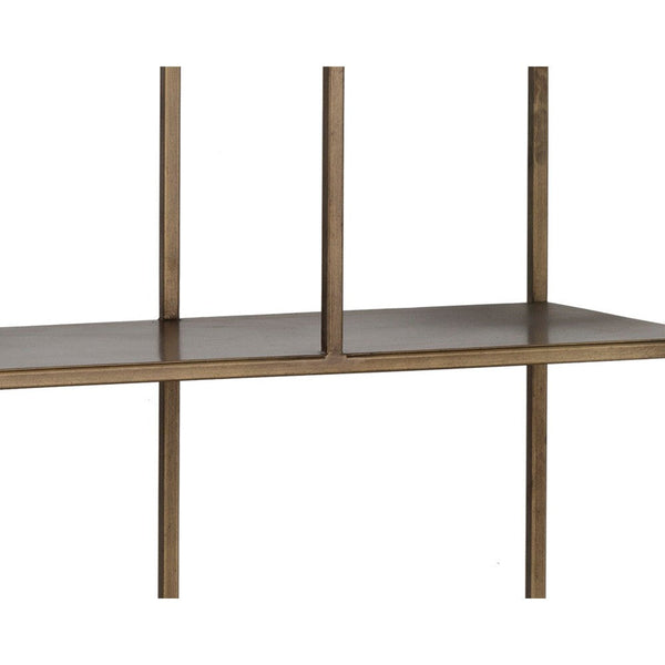 Eiffel Bookcase Large - Antique Brass