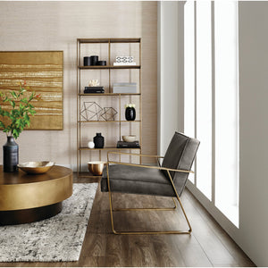 Eiffel Bookcase Large - Antique Brass