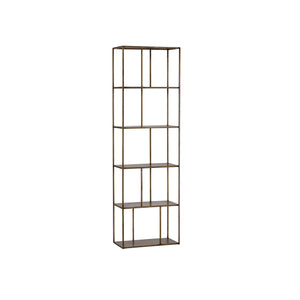 Eiffel Bookcase Small - Antique Brass