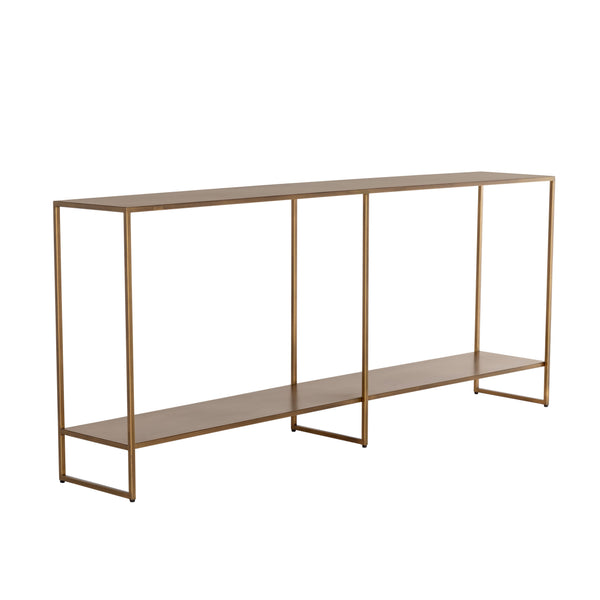 Eiffel Console Table - Antique Brass