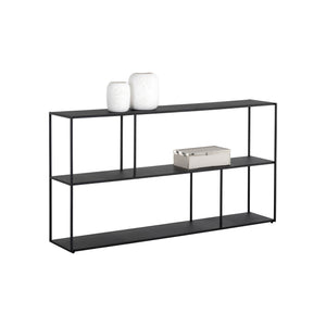 Eiffel Low Bookcase Large - Black