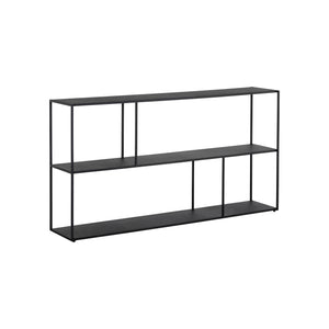 Eiffel Low Bookcase Large - Black