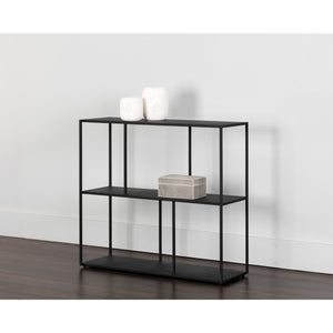 Eiffel Low Bookcase Medium - Black