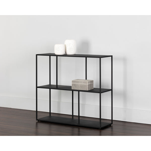 Eiffel Low Bookcase Medium - Black