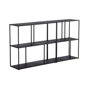 Eiffel Low Bookcase Medium - Black