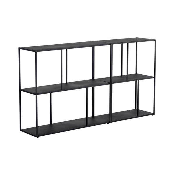 Eiffel Low Bookcase Medium - Black