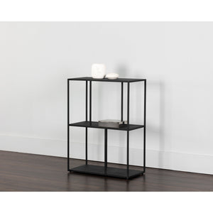Eiffel Low Bookcase Small - Black