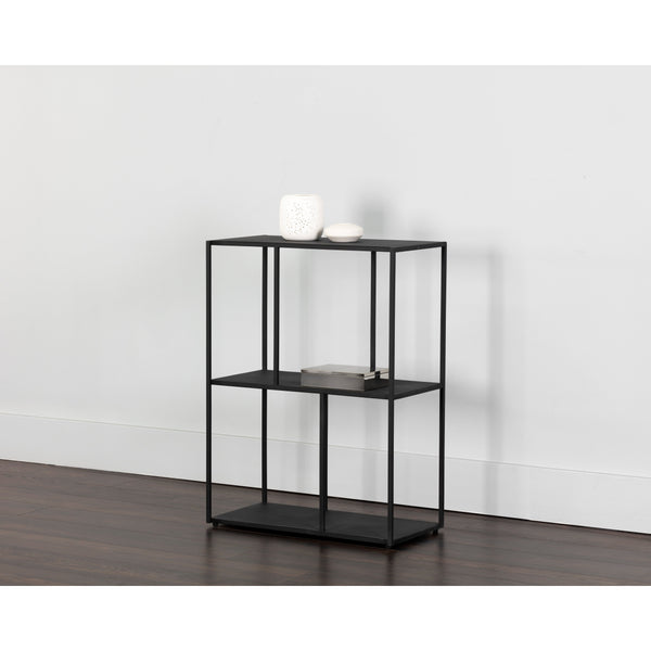 Eiffel Low Bookcase Small - Black