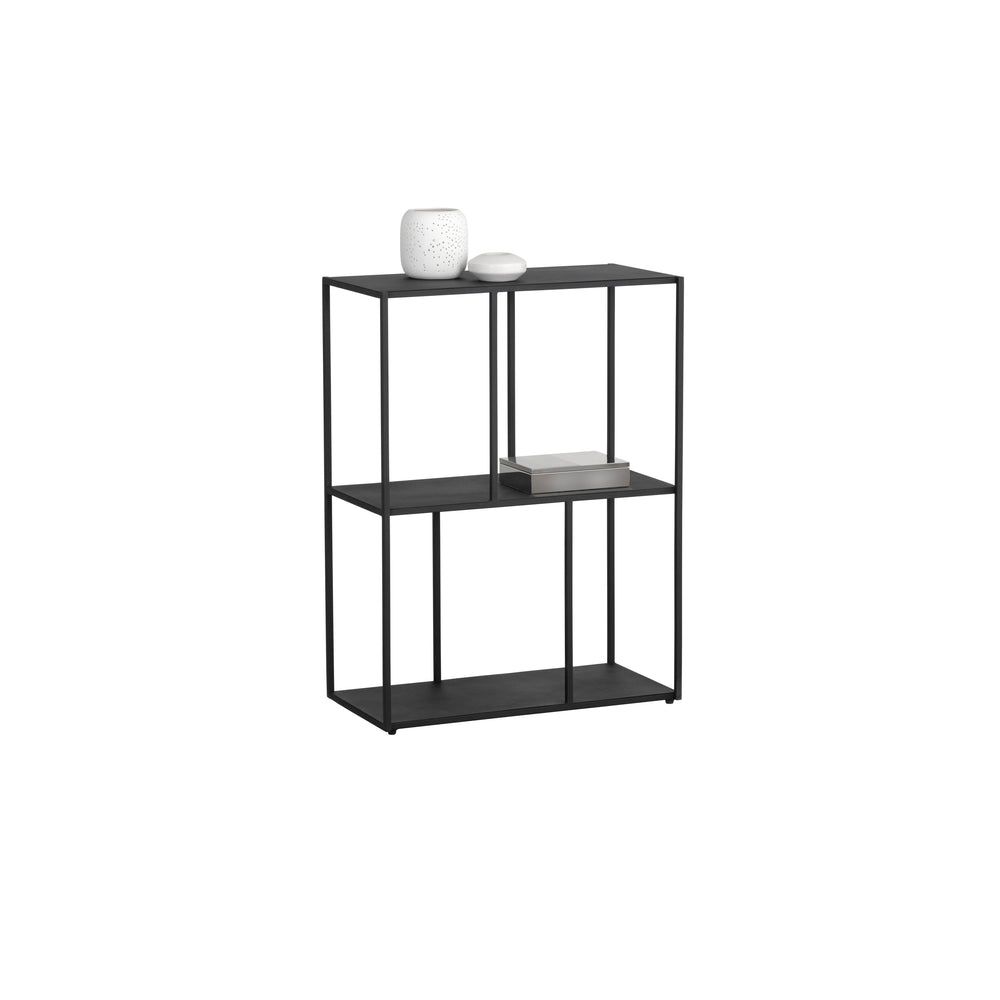 Eiffel Low Bookcase Small - Black