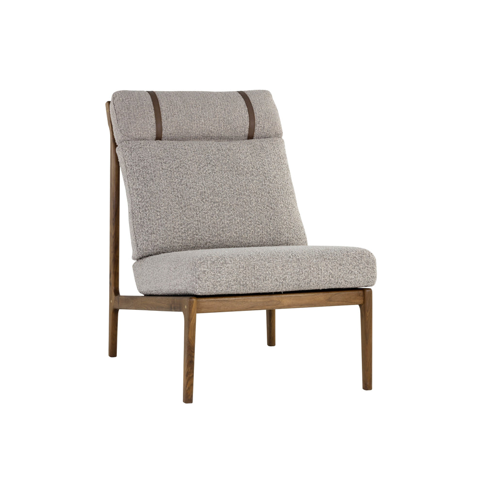 Elanor Lounge Chair - Walnut - Altro Cappuccino