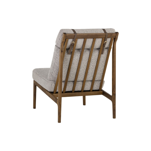 Elanor Lounge Chair - Walnut - Altro Cappuccino