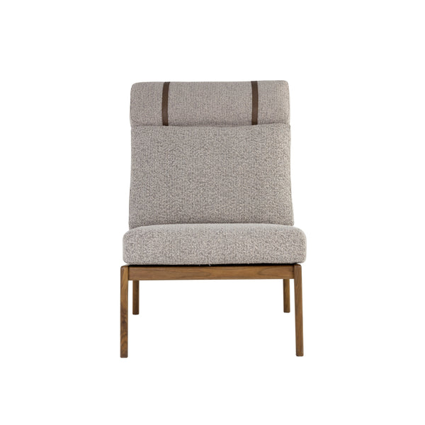 Elanor Lounge Chair - Walnut - Altro Cappuccino
