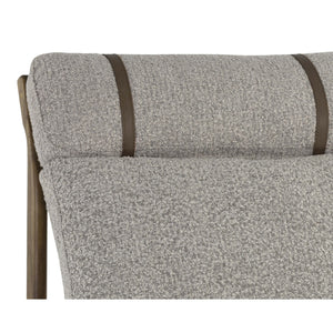 Elanor Lounge Chair - Walnut - Altro Cappuccino