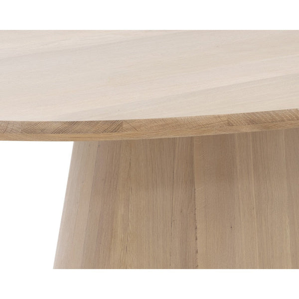 Elina Dining Table Oval - Light Oak - 84"