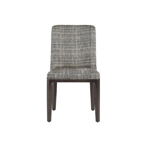Elisa Dining Chair - Grey Oak - Naya Check Black