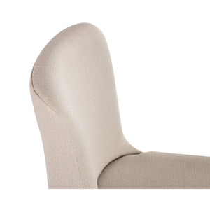 Elisa Dining Chair - Light Oak - Mainz Cream