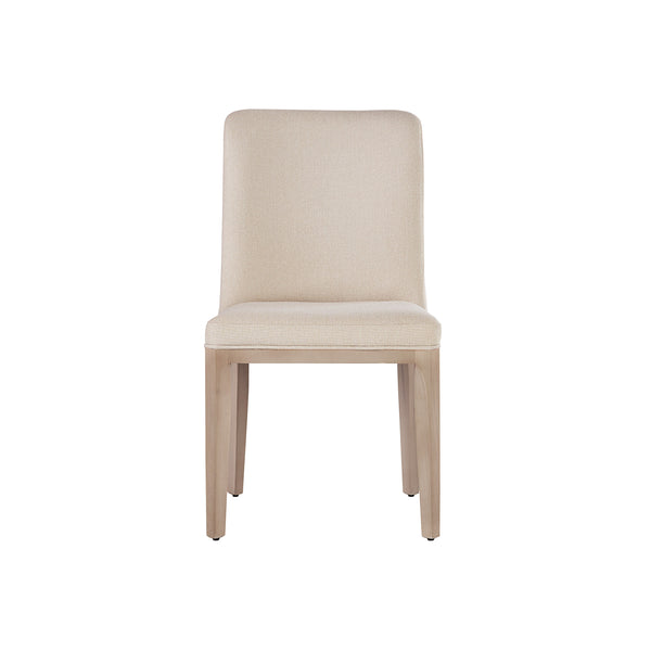 Elisa Dining Chair - Light Oak - Mainz Cream