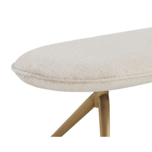 Elowen Bench - Bergen Taupe