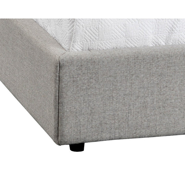 Emmit Bed King - Marble