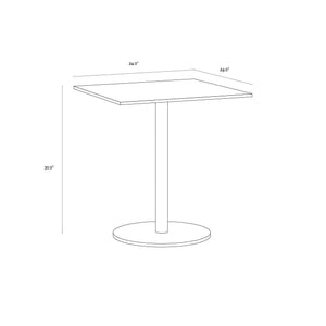 Enco Bistro Table Square - 24"