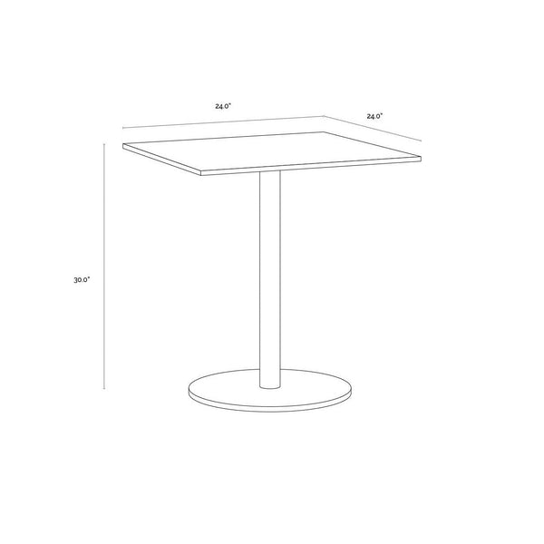 Enco Bistro Table Square - 24"