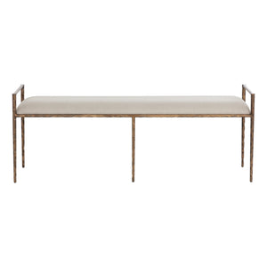 Esai Bench - Zenith Taupe Grey
