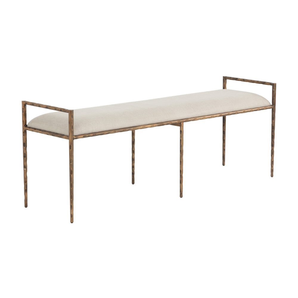 Esai Bench - Zenith Taupe Grey