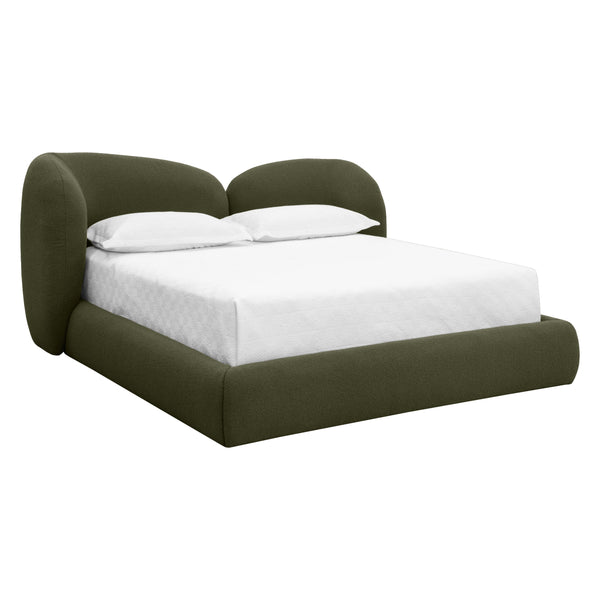 Esme Bed King - Copenhagen Olive