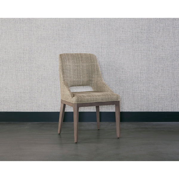 Estrada Dining Chair - Naya Check Light Grey