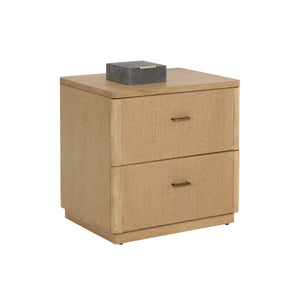 Etienne Nightstand - Rustic Oak