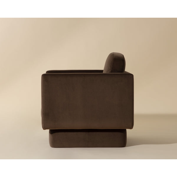 Everton Armchair - Meg Dark Brown