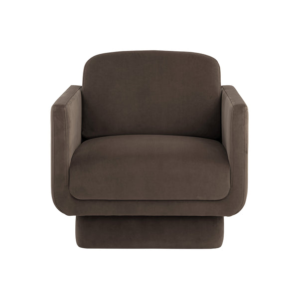 Everton Armchair - Meg Dark Brown