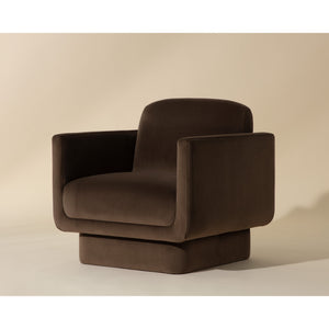 Everton Armchair - Meg Dark Brown