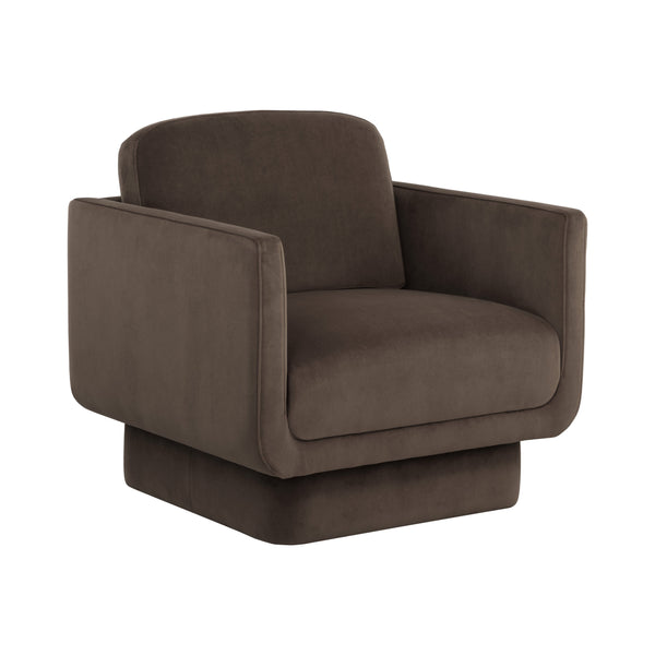 Everton Armchair - Meg Dark Brown