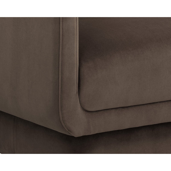 Everton Armchair - Meg Dark Brown