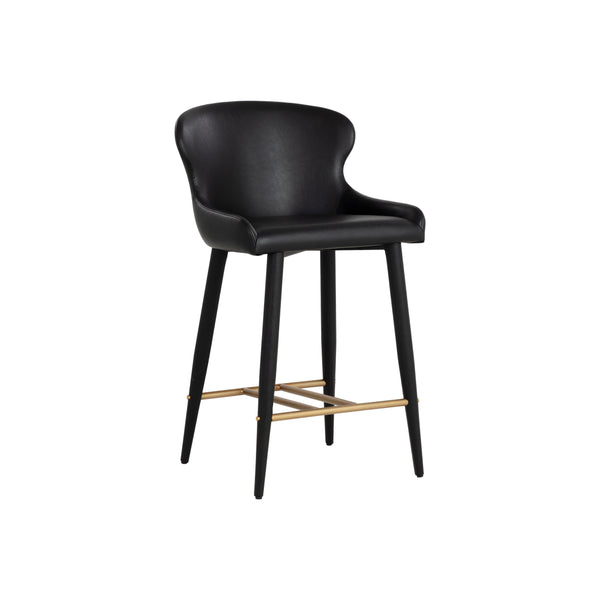 Evora Counter Stool - Bravo Black