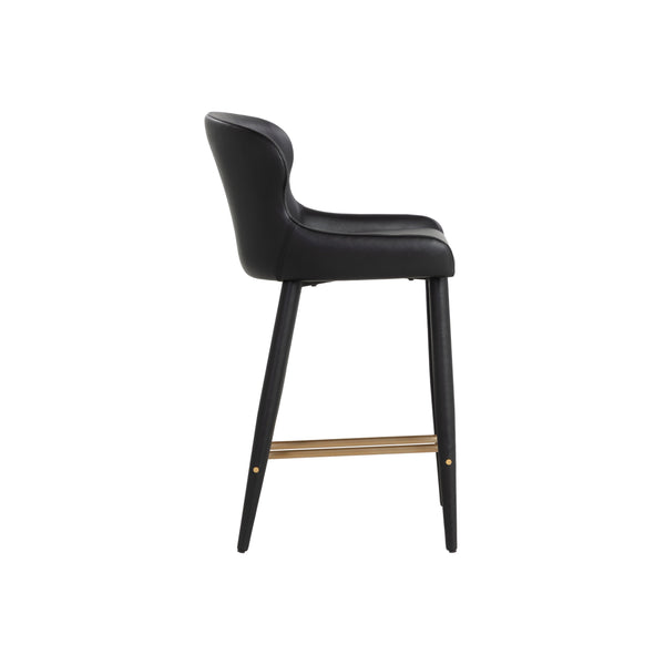 Evora Counter Stool - Bravo Black
