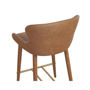 Evora Counter Stool - Milliken Cognac