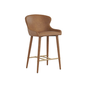 Evora Counter Stool - Milliken Cognac