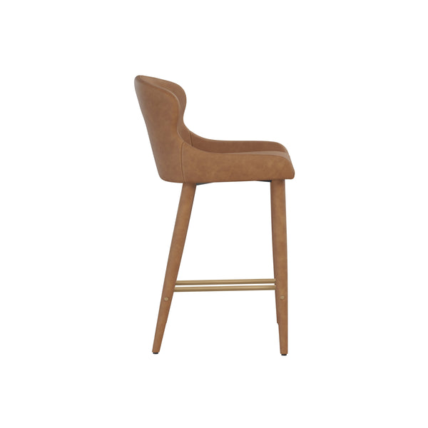Evora Counter Stool - Milliken Cognac