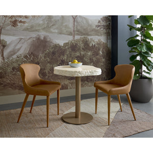Evora Dining Chair - Milliken Cognac