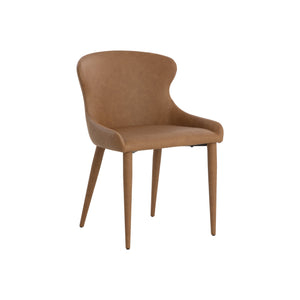 Evora Dining Chair - Milliken Cognac