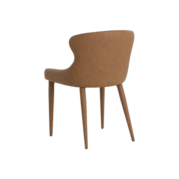Evora Dining Chair - Milliken Cognac