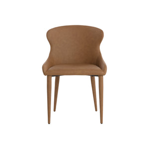 Evora Dining Chair - Milliken Cognac