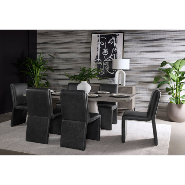 Face To Face (Set Of 2) - 40" X 60" - Black Floater Frame